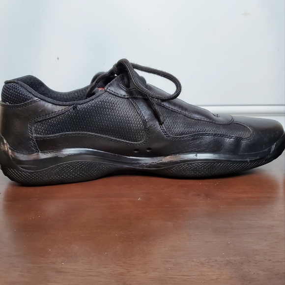 Prada Sneakers, Black, Size 11 - Picture 8 of 16